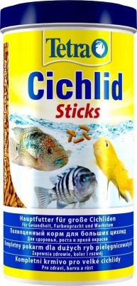Корм для рыб Cichlid Sticks для всех видов цихлид в палочках 500мл – фото 18