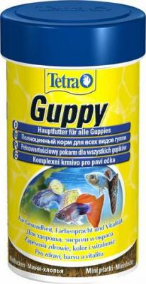 Корм для рыб Guppy для гуппи,пецилий,меченосцев и живород.пицилиевых,в хлоп. 12г