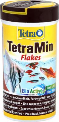 Корм для рыб Min для всех видов рыб в виде хлопьев 250мл – фото 2