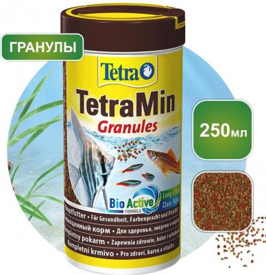 Корм для рыб Min Granules для всех видов рыб в гранулах 250мл – фото 18