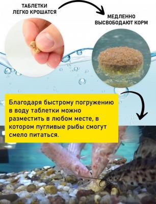 TetraTabletsTabiMin корм для всех видов донных рыб 58 таб – фото 3