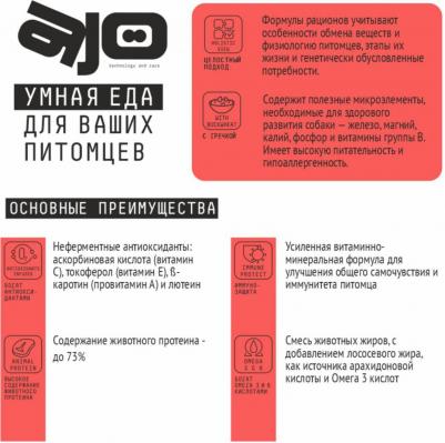 полнорационный сухой корм с гречкой для взрослых собак средних пород – фото 2