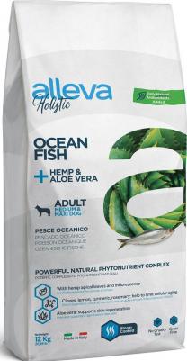 Корм сухой HOLISTIC DOG Adult Ocean Fish Medium/Maxi для взрослых собак с океанической рыбой, коноплей и алое вера 12кг 2424 – фото 7