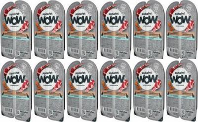 Влажный корм для собак, ломтики ягненка и моркови в соусе, 100г х 15шт – фото 1