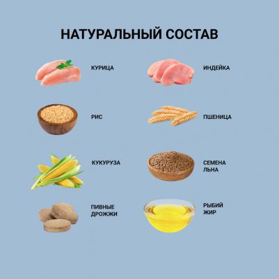 Puppy Large Сухой корм для щенков крупных пород, курица, 3 кг – фото 2