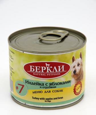 Корм для собак №3 Индейка с грушей, конс 200г – фото 3