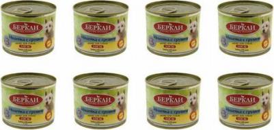 Корм для собак №3 Индейка с грушей, конс 200г – фото 6