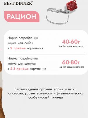 Консервы для собак Exclusive Gastro Intestinal, ягненок с сердцем, 340г – фото 20