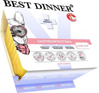 Консервы для собак VET PROFI GastroIntestinal индейка, 14х100г – фото 3