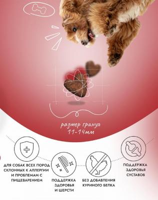 Корм для собак Adult Sensible для средних и крупных пород, ягненок с томатами сух. 3кг – фото 14