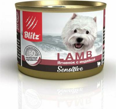 Консервы для собак всех пород и возрастов Sensitive Ягненок с Индейкой 200г – фото 7