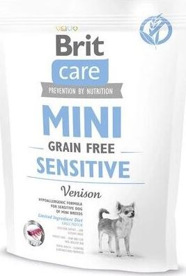 Корм Mini Grain Free Sensitive для собак мини пород с чувствительным пищеварением 400 г – фото 1
