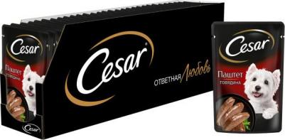 Влажный корм для собак Паштет с говядиной, 80 г – фото 16