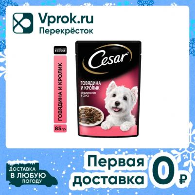 Влажный корм для взрослых собак с говядиной кроликом и шпинатом 85г – фото 11