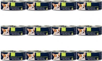 Консервы Petibon Smart для собак рубленное мясо индейки и телятины 100г 01256 – фото 7