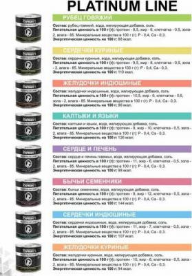 Консервы Platinum Line сердце и печень в желе изысканное лакомство для собак 240г – фото 3