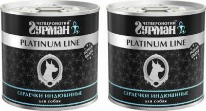 Консервы Platinum Line сердечки индюшиные в желе изысканное лакомство для собак 240г – фото 8