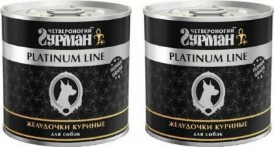 Консервы Platinum Line желудочки куриные в желе изысканное лакомство для собак 240г – фото 9