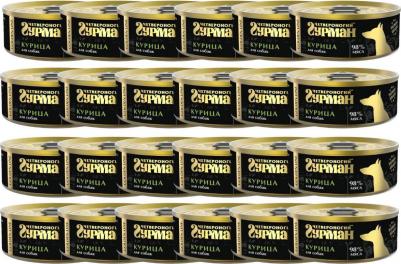 Корм для собак Курица натуральная в желе (золотая серия) конс.100г – фото 10