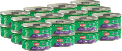 Влажный корм для собак Мясное ассорти, печень, 24шт, 100г