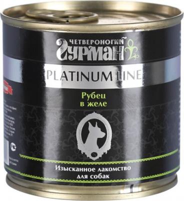 Влажный корм для собак PLATINUM LINE, с рубцом в желе, 6шт по 525г – фото 1