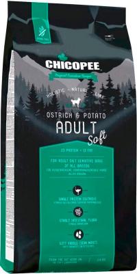 Мягкий корм для собак Holistic Nature Line Soft Adult Ostrich&Potato, страус, 2кг