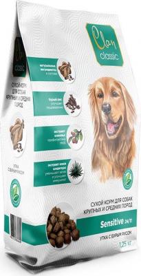 Classic 24/11 корм для собак малых пород, чувствительное пищеварение, утка с бурым рисом – фото 3