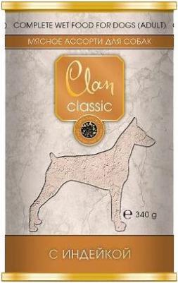 Консервы Classic для собак мясное ассорти с индейкой 100 г 130.4.022 – фото 8