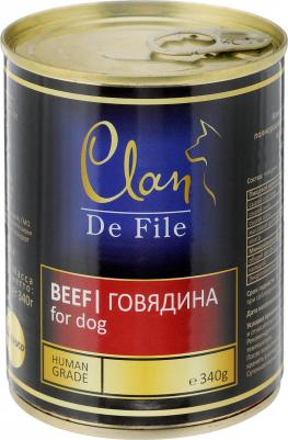 Корм для собак De File Говядина 340г (упаковка 6 шт.) – фото 8