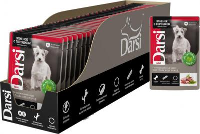 Корм для собак ягненок с горошком, 85 г – фото 2