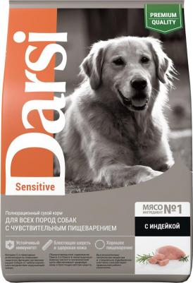 Сухой корм Sensitive для собак всех пород (2,5 кг, Индейка) – фото 16