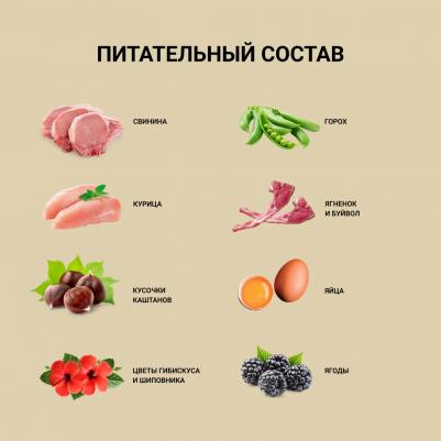 Regional Grassland Сухой корм для собак, с мясом кабана, ягненка и буйвола, 2 кг – фото 5