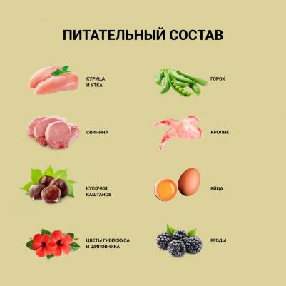 Сухой корм для собак Regional Farm, беззерновой, курица, утка, кролик 1 уп. х 2000 г – фото 1
