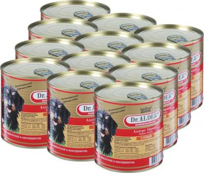 Консервы Мясное блюдо алдерс гарант из птицы для собак 750г (7739) – фото 4