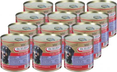 Консервы Мясное блюдо алдерс гарант из ягнёнка для собак 750г (7741) – фото 3