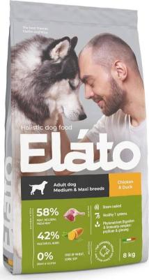 Корм для собак Holistic для средних и крупных пород, курица с уткой сух. 8кг – фото 2