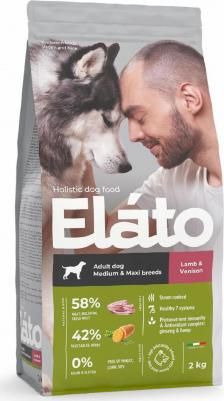 Сухой корм для взрослых собак средних и крупных пород Holistic с с ягненком и олениной 1 уп. х 8000 г – фото 2