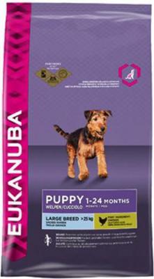 Сухой корм Puppy Large Breed with Chicken с курицей для щенков крупных пород 15кг – фото 4