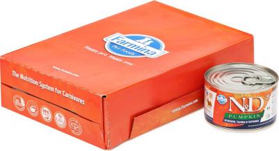 Консервы N&D Adult Dog Mini Pumpkin, Lamb & Blueberry беззерновой с ягненком и тыквой и черникой для взрослых собак мелких пород 140г