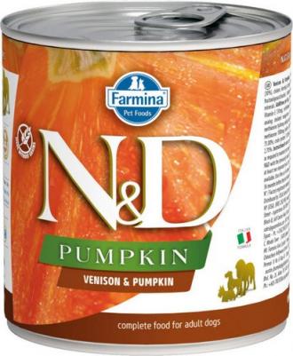 Консервы N&D Adult Dog Mini Venison & Pumpkin с олениной и тыквой для собак мелких пород 140г – фото 3