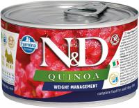 Консервы N&D Adult Dog Quinoa Weight Management для контроля веса взрослых собак 285г – фото 3