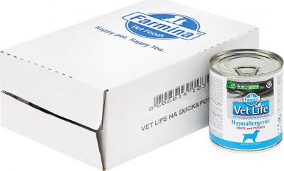 Консервы Vet Life Hipoallergenic Canine Egg & Potato диета с яйцом и картофелем при пищевой аллергии для собак 300г – фото 2