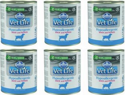 Консервы Vet Life Hipoallergenic Canine Egg & Potato диета с яйцом и картофелем при пищевой аллергии для собак 300г – фото 10