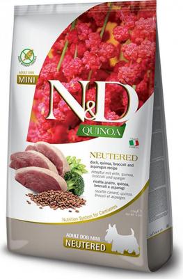 Корм сухой Dog Quinoa с уткой и киноа для стерилизованных собак мелких пород 7 кг – фото 3