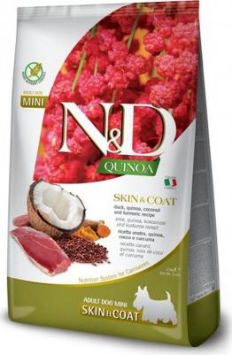 Корм сухой GF QUINOA SKIN&COAT DUCK для собак MINI утка и киноа для здоровья кожи и шерсти 2,5 кг – фото 2