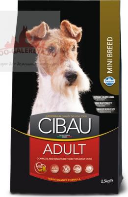 Сухой корм Adult Mini Breed для взрослых собак мелких пород 2,5кг – фото 1