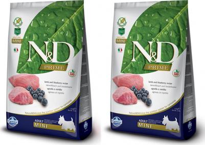 Сухой корм для собак N&D Grain-Free Canine Lamb & Blueberry Adult Mini 2,5 кг – фото 7