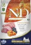 Сухой корм для собак N&D Grain-Free Canine Pumpkin Lamb & Blueberry Adult Mini 7 кг – фото 1