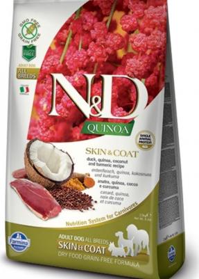 Сухой корм для собак N&D Grain-Free Canine Quinoa Skin & Coat Quail 2,5 кг – фото 2