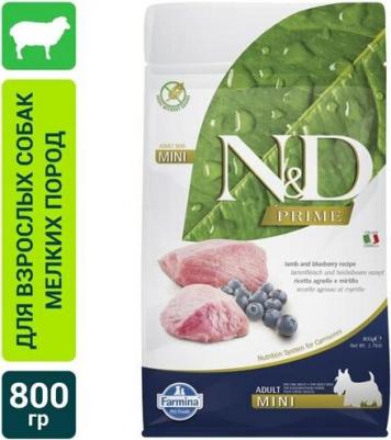 Сухой корм N&D Adult Dog Mini GF Lamb & Blueberry беззерновой с ягненком и черникой для собак мелких пород 7кг – фото 8
